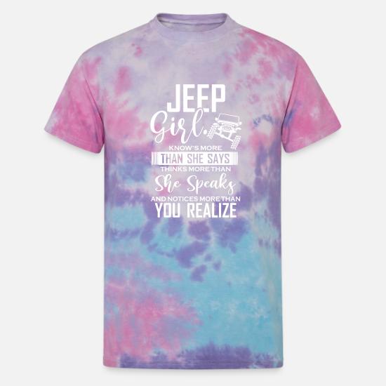 Jeep Girl' Unisex Tie Dye T-Shirt 